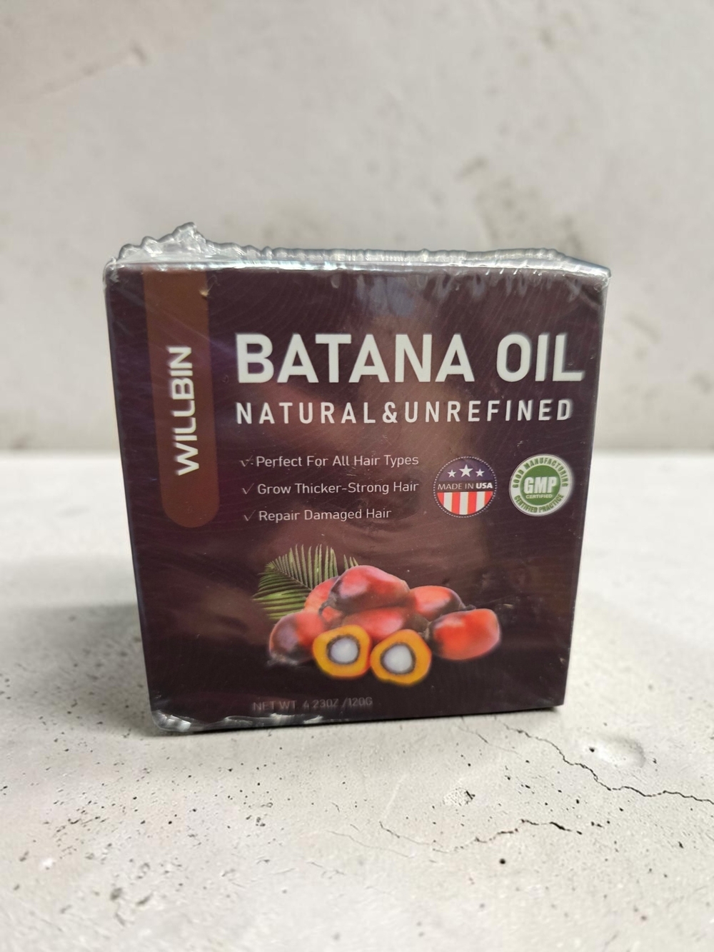 Willbin Batana Oil Natural Unrefined Hair & Scalp Treatment 4.23 oz NEW